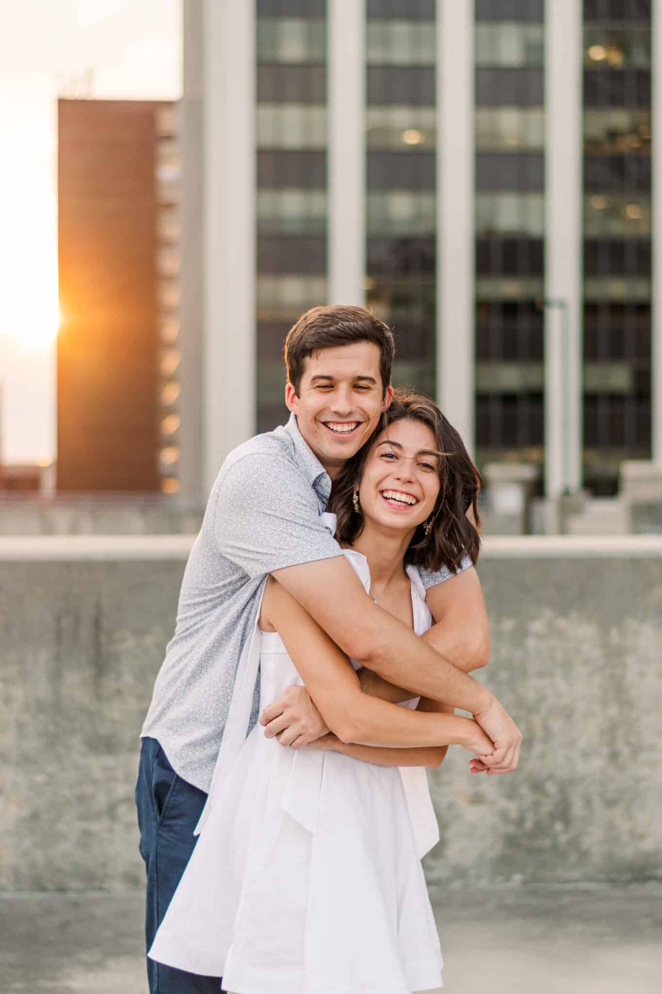 Downtown Raleigh Engagement Session